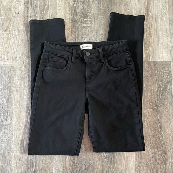 L'AGENCE Black Skinny Jeans - Picture 11 of 12